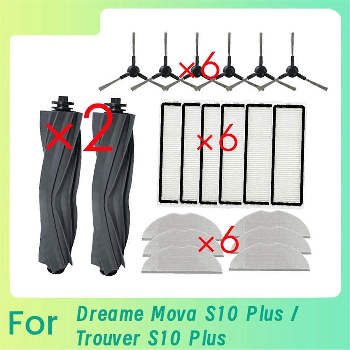 Set Mit 20 Ersatzteilen Für Den Dreame Mova S10 Plus Saugroboter