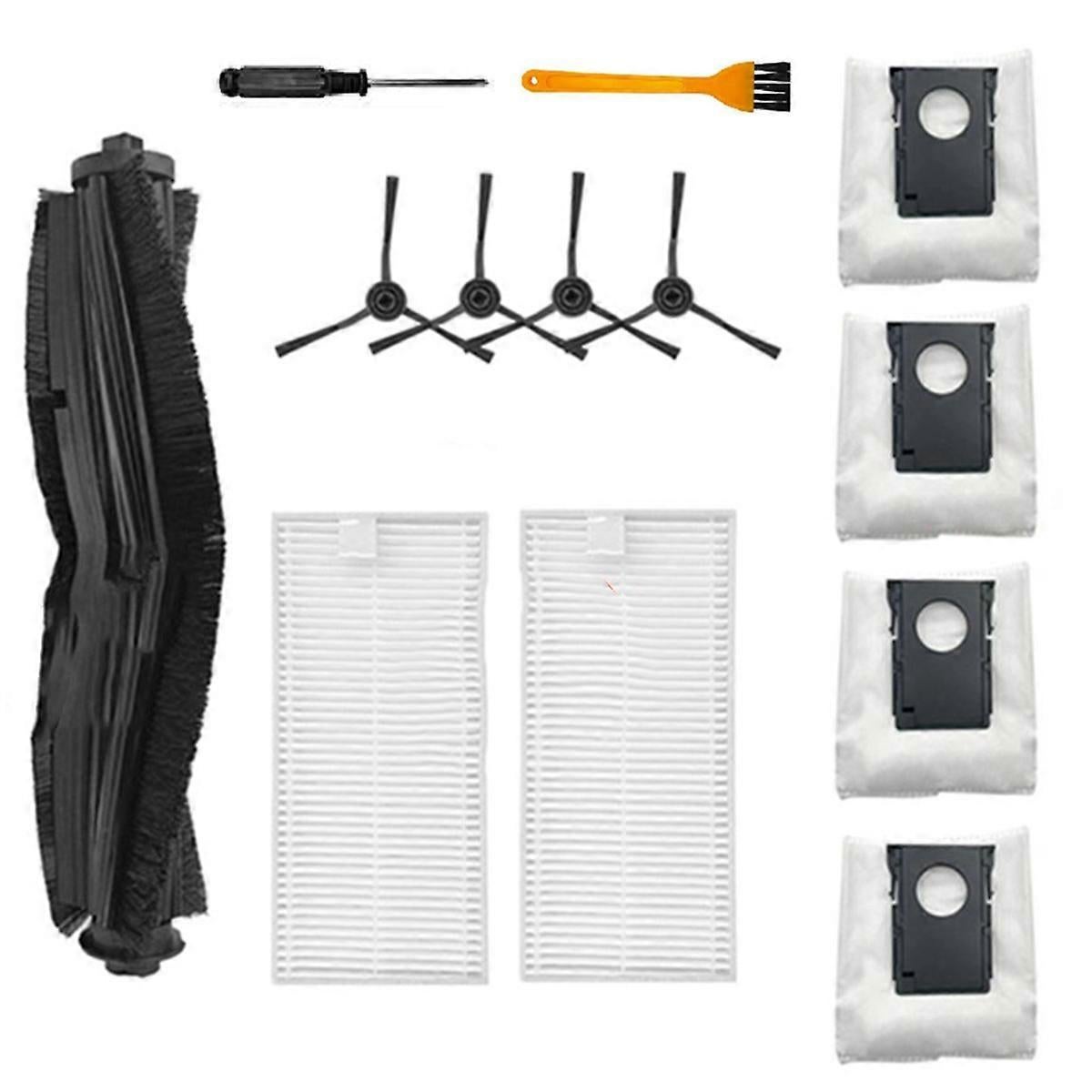 Hauptseitenbürste, Hepa-filter, Staubbeutel Kompatibel Mit Zubehör Für J20 / W20 / W20 Pro Saugroboter