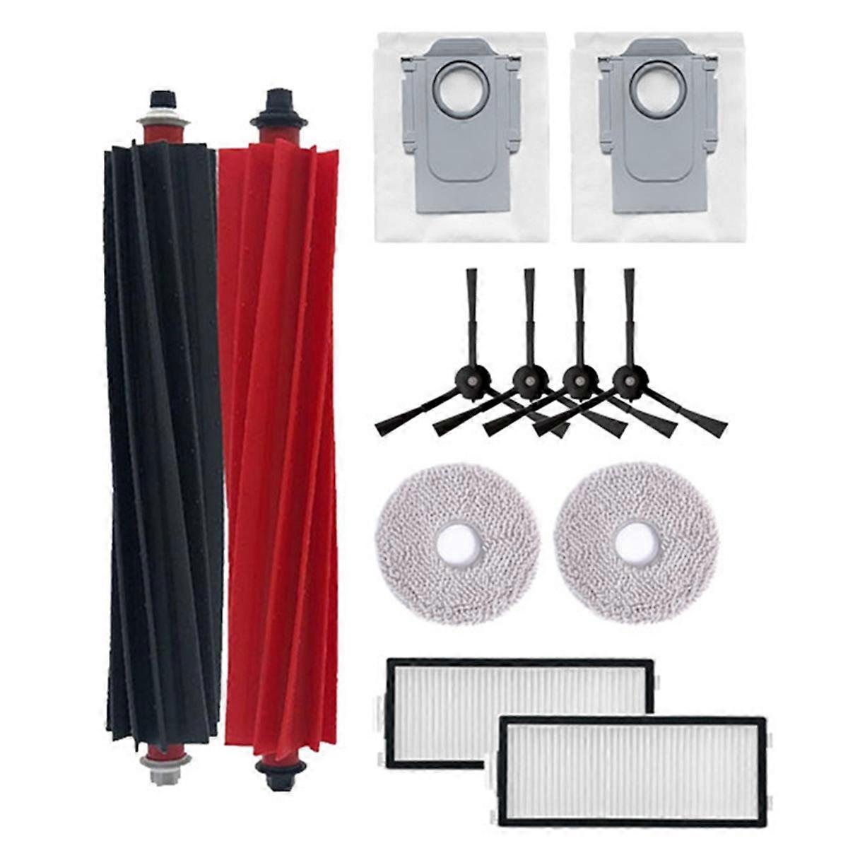 Ersatzteile, Die Mit Dem Saugroboter V20/p10s Pro Kompatibel Sind: Rotierende Bürste, Seitenbürste, Filter, Tuch Und Staubbeutel.