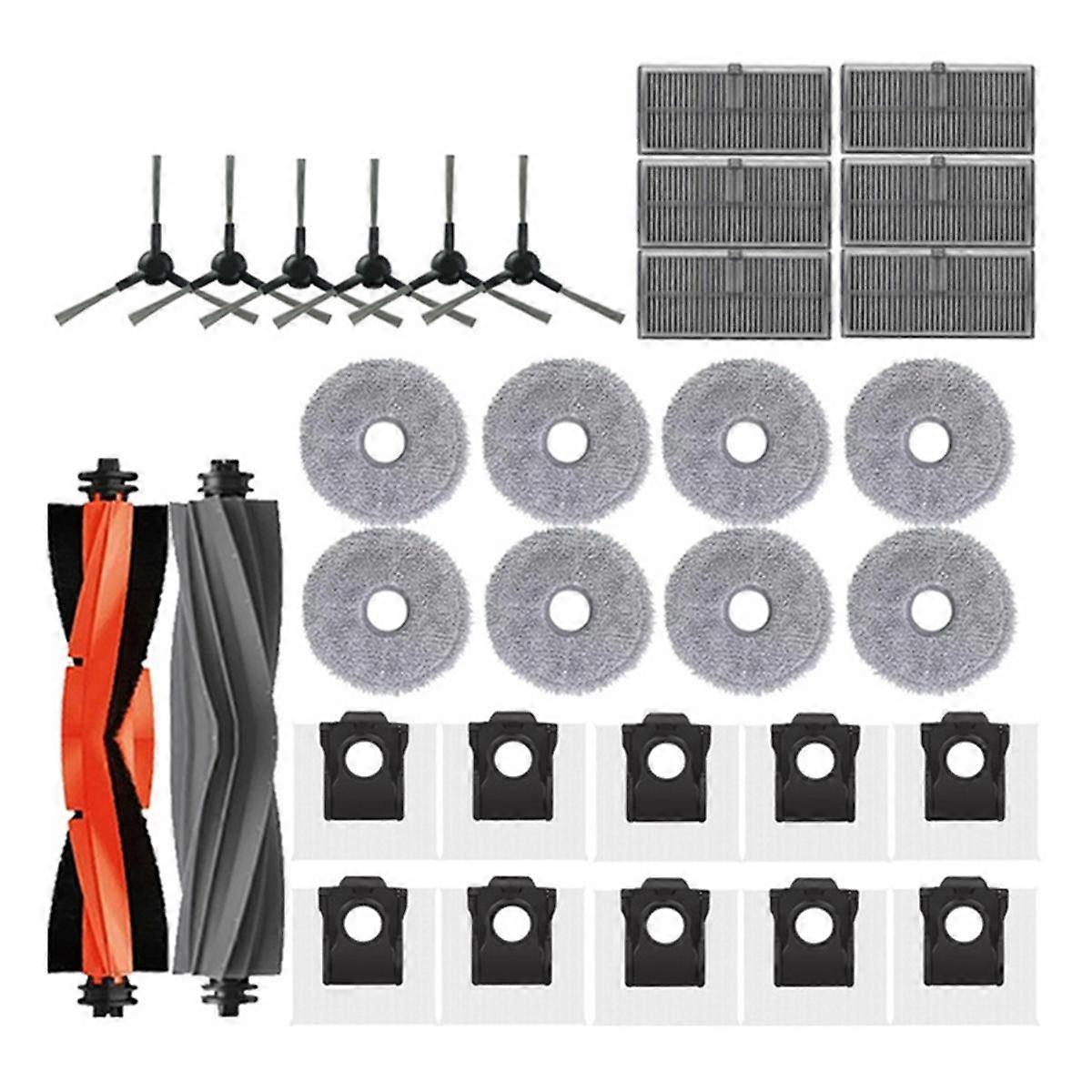 Ersatzteile, Die Mit Dem Staubsauger L10s Pro Ultra Heat Kompatibel Sind: Hauptbürste, Hepa-filter, Wischmopp.