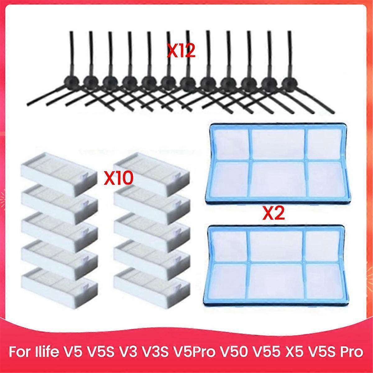 Seitlicher Hepa-bürstenfilter, Kompatibel Mit Ersatzteilen Für Die Staubsauger V5, V5s, V3, V3s, V5pro, V50, V55, X5 Und V5s Pro