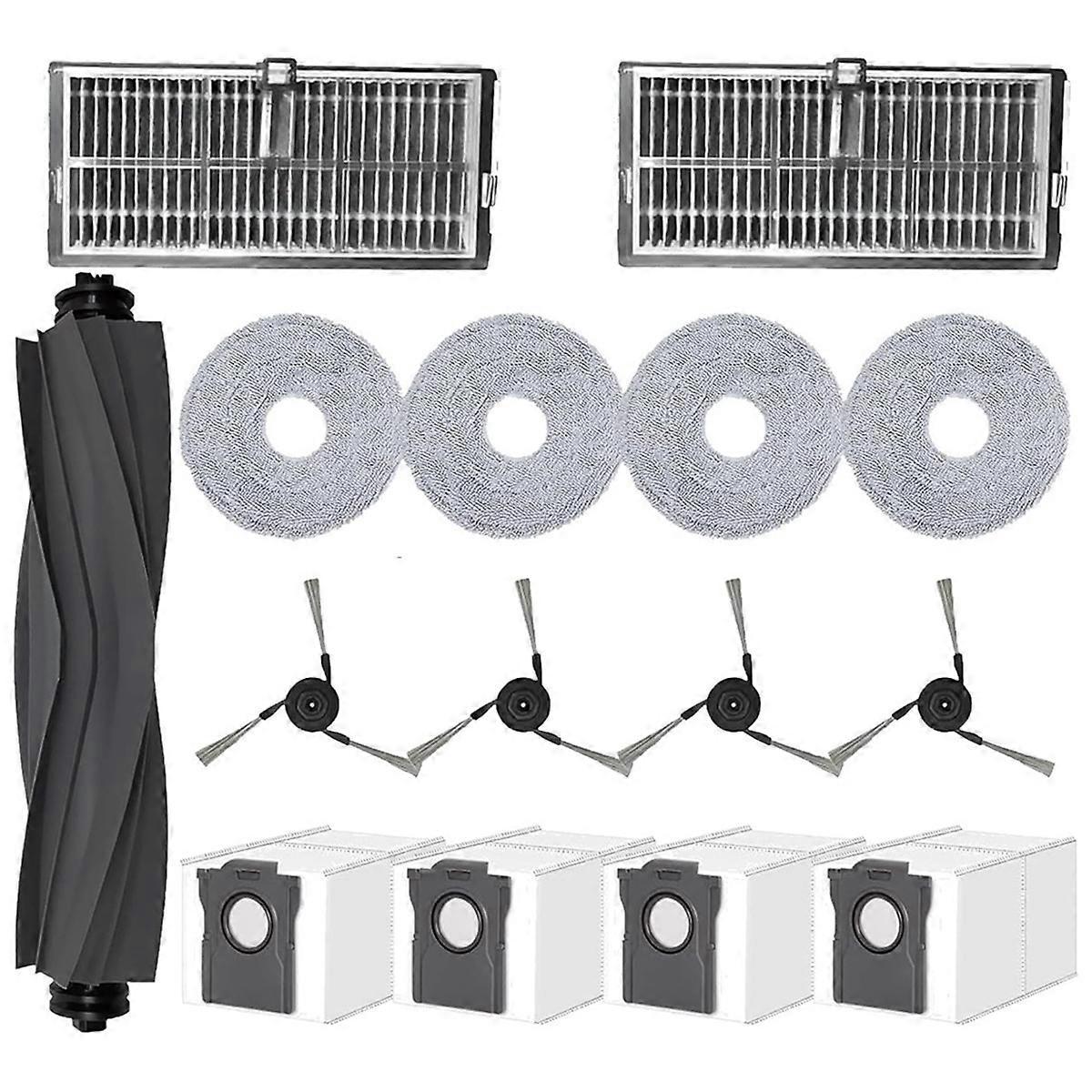 Für Die Saugroboter X40 Ultra, X40 Pro Und S30 Pro Ultra: Hauptbürste, Seitenbürsten, Hepa-filter, Wischmopp