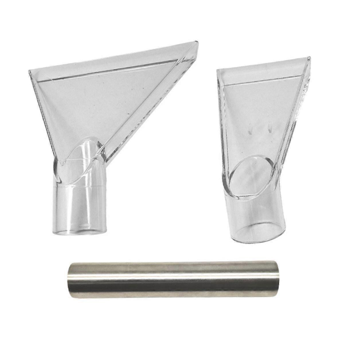 Set Aus 3 Teilen Für Teppichreiniger Mit Schwenkkopf, 38 Mm Transparenter Saugdüse, Kompatibel Mit Nass- Und Trockensaugern.