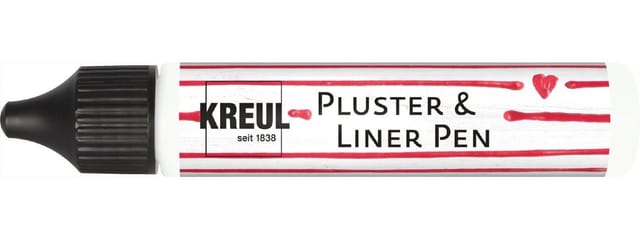 PicTixx Pluster & LinerPen weiß 29 ml Bastelfarben - Kreul
