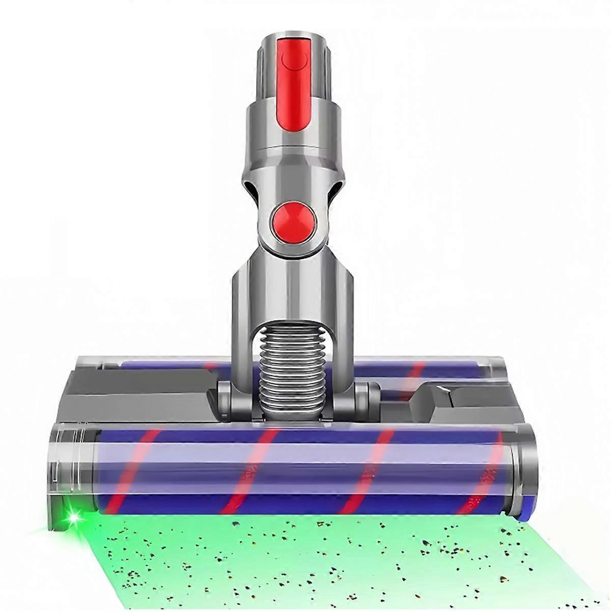 Rotierender Bürstenkopf Mit Flexiblen Doppelwalzen, Kompatibel Mit Den Staubsaugern V7, V8, V10, V11 Und V15. Teile Mit Led-beleuchtung, Kompatibel Mit