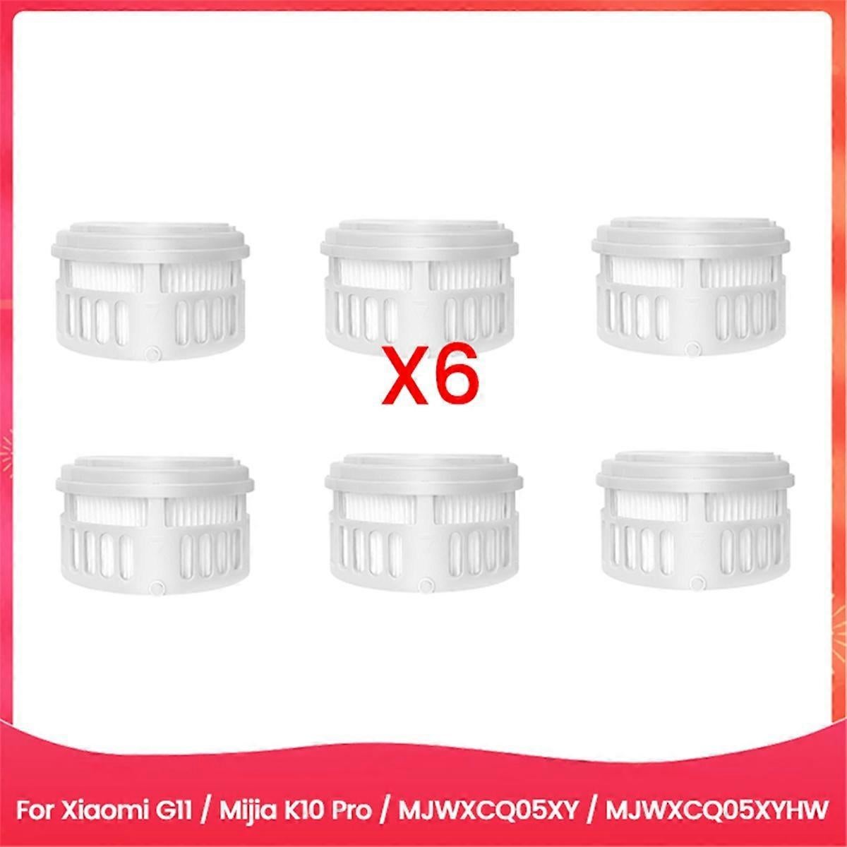 6er-pack Filter Für Xiaomi G11 Mijia K10 Pro Staubsauger