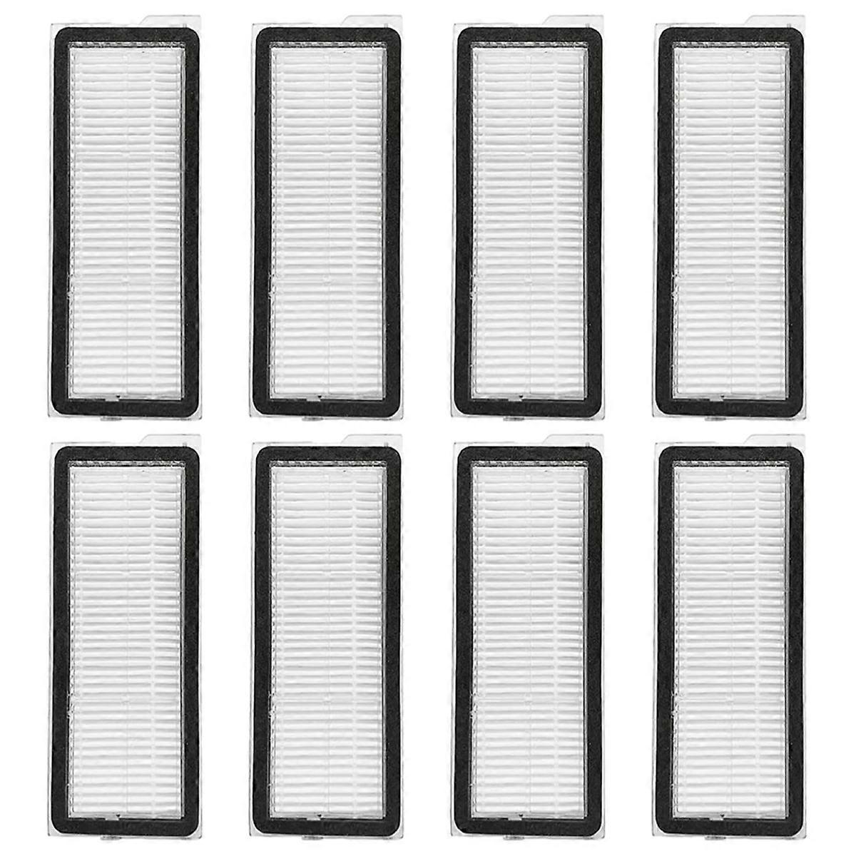 Packung Mit 8 Hepa-filtern, Kompatibel Mit Den Saugrobotern Qrevo Curv, P10 Pro, P20 Pro, Qrevo S, Qrevo Pro Und Qrevo Maxv.