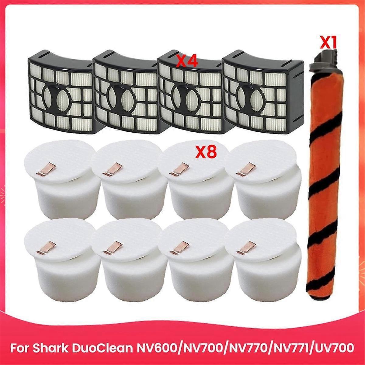 Set Mit 13 Filtern Und Bürsten Für Die Duoclean Staubsauger Nv600, Nv700, Nv770, Nv771 Und Uv700. Zubehör Inklusive.