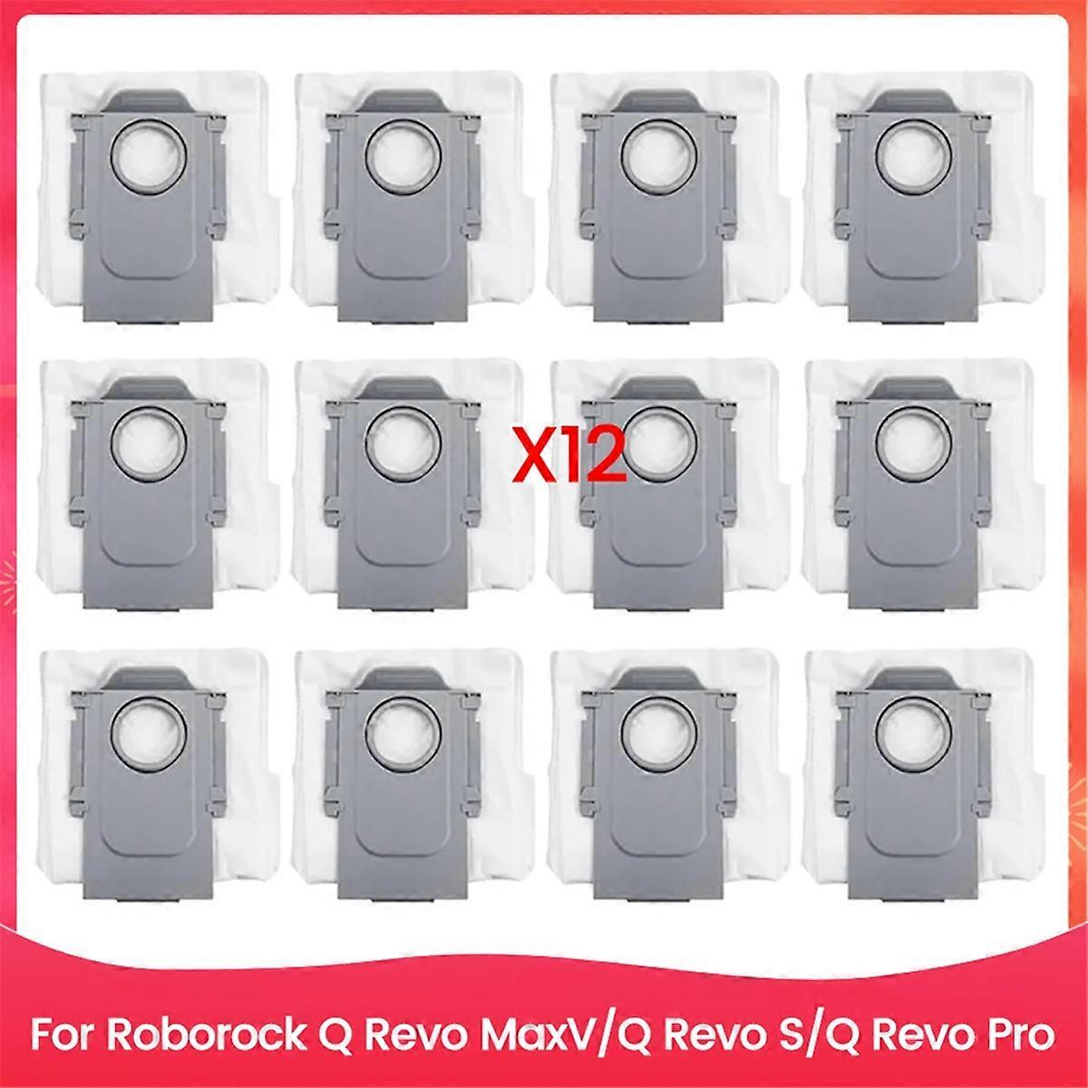Staubbeutel Kompatibel Mit Roborock Q Revo Maxv/q Revo S/q Revo Pro Staubsaugern (12er-packung)