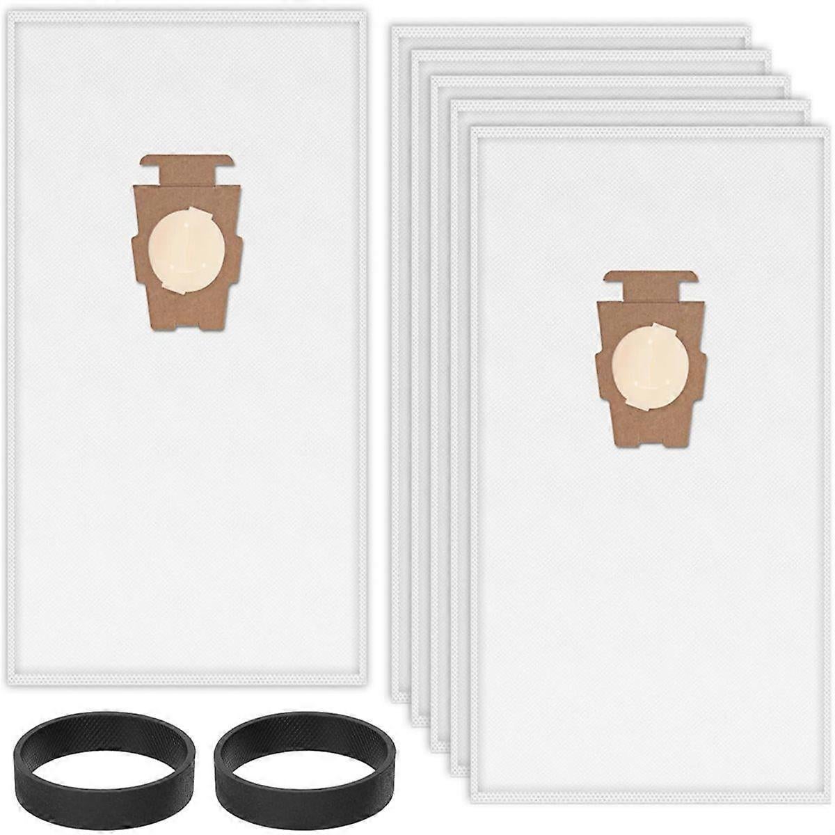 Packung Mit 6 Ersatzbeuteln Und -riemen 204814 205811 204811 Kompatibel Mit Sentria, Avalir, G3, G4, G5, G6 Und Edition Staubsaugern.