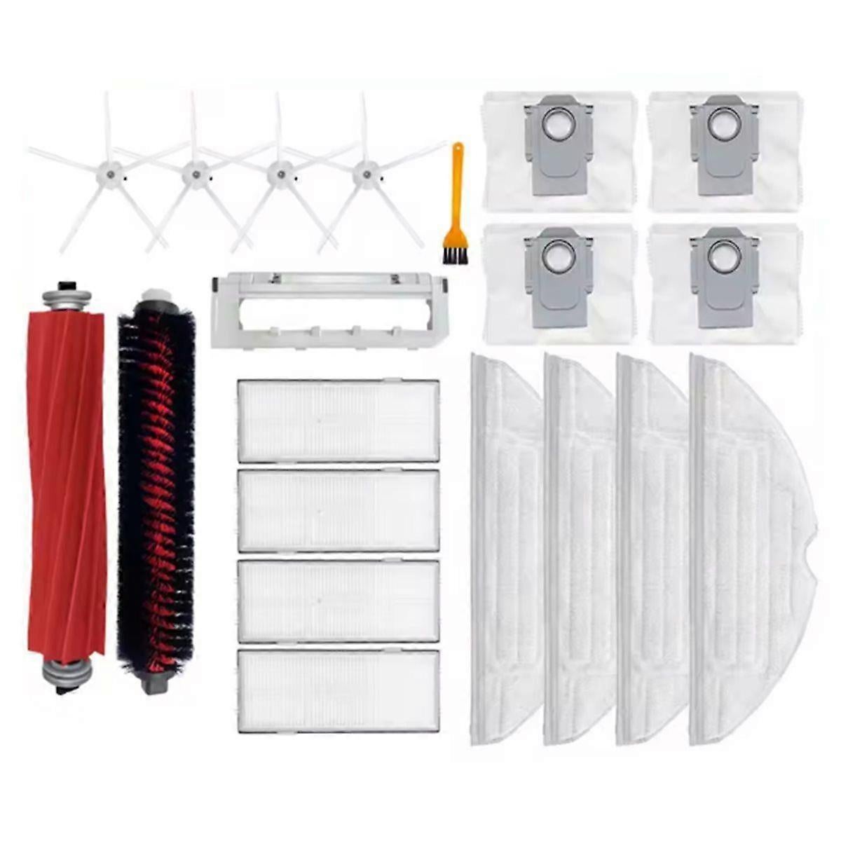 Filter, Wischmopp, Staubbeutel Und Bürste Kompatibel Mit S7 Max Ultra / S7 Maxv Ultra / S7 Maxv Plus / S7 Pro Ultra - Ersatzteile