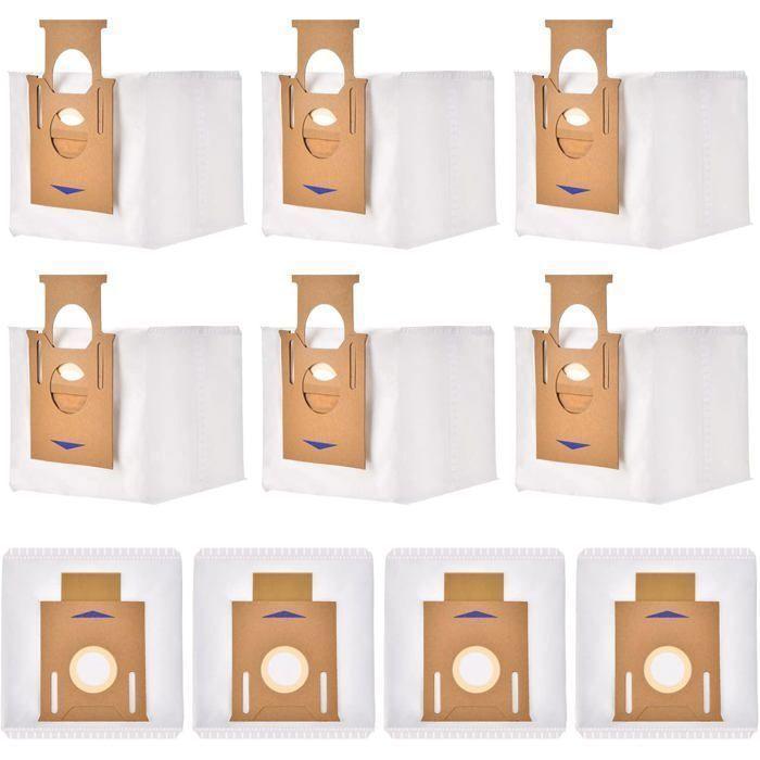 Packung Mit 10 Ersatzbeuteln Für Ecovacs Deebot Ozmo T8 Aivi, T8 Max Aivi, T8, T9, N8 Serie, Dx93 Und Ddx96 Staubsauger