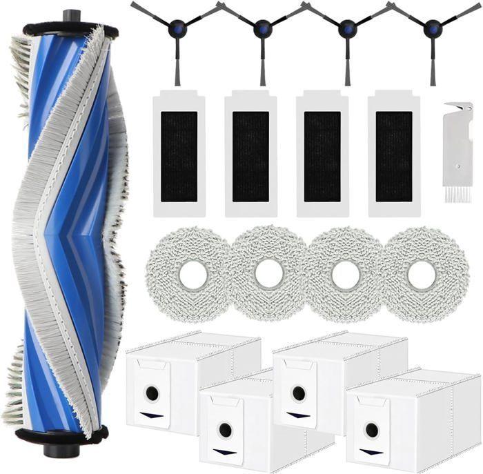 Zubehör Für Den Ecovacs Deebot T30 Omni/t30 Pro Omni Saugroboter, Ersatzteile Inklusive 1 Hauptbürste Und 4 Hepa-filtern