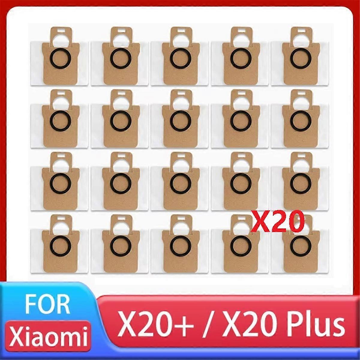Packung Mit 20 Staubbeuteln, Kompatibel Mit Dem Saugroboter X20+/x20 Plus – Zubehör Und Ersatzteile