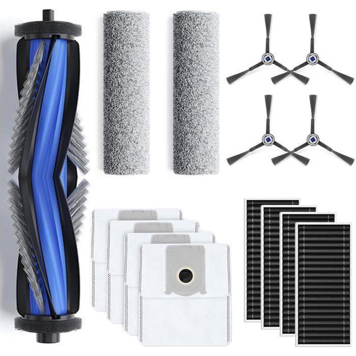 21-teiliges Zubehörset Für Ecovacs Deebot X8 Omni/x8 Pro Omni, Bestehend Aus 1 Hauptgummibürste, 4 Filtern Und 3 Reinigungswalzen.