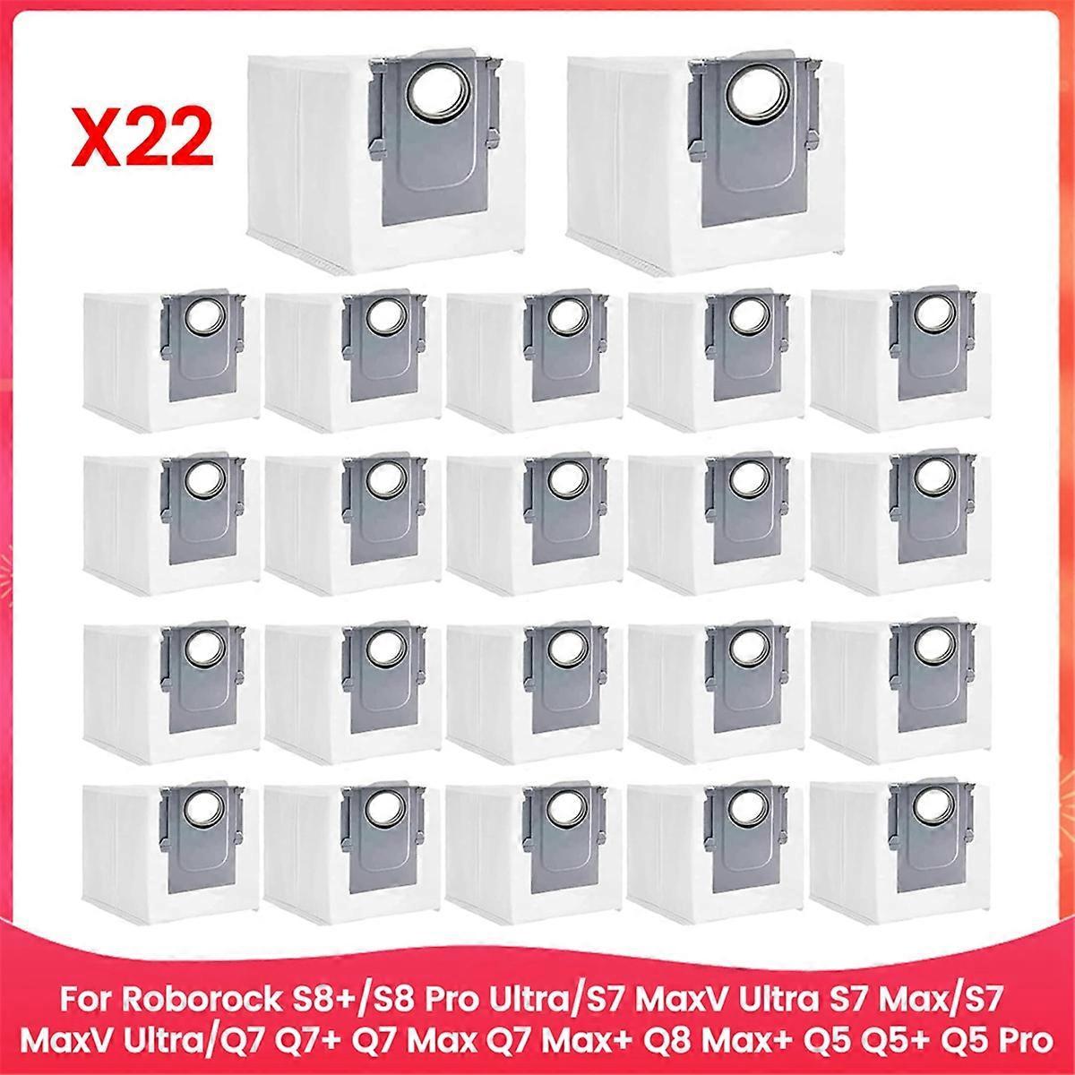 Packung Mit 22 Staubbeuteln, Kompatibel Mit Iphone 8+, S8 Pro Ultra, S7 Max, S7 Max Ultra, Q8 Max+, Q5 Und Q5+ Robot.
