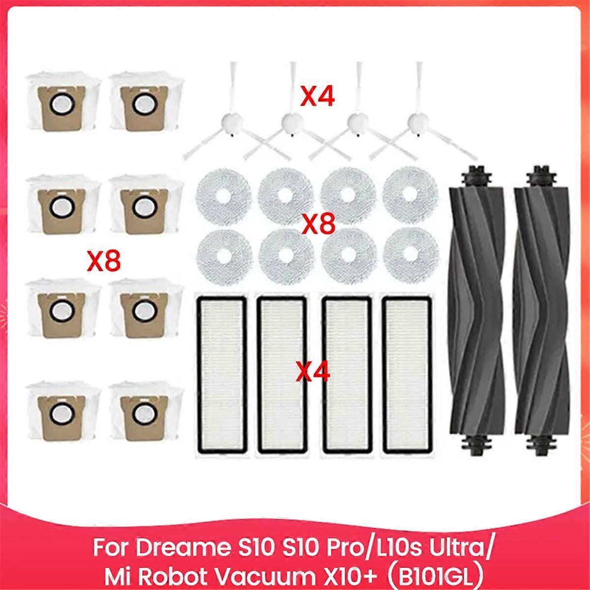Reinigungsbeutel Für Dreame S10, S10 Pro Und L10s Ultra Wischmopps, Mit Filter Für Die Hauptseitenbürste