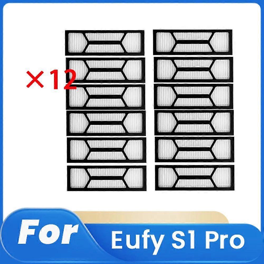 Packung Mit 12 Reinigungsfiltern, Kompatibel Mit Dem Saugroboter S1 Pro – Ersatzteile