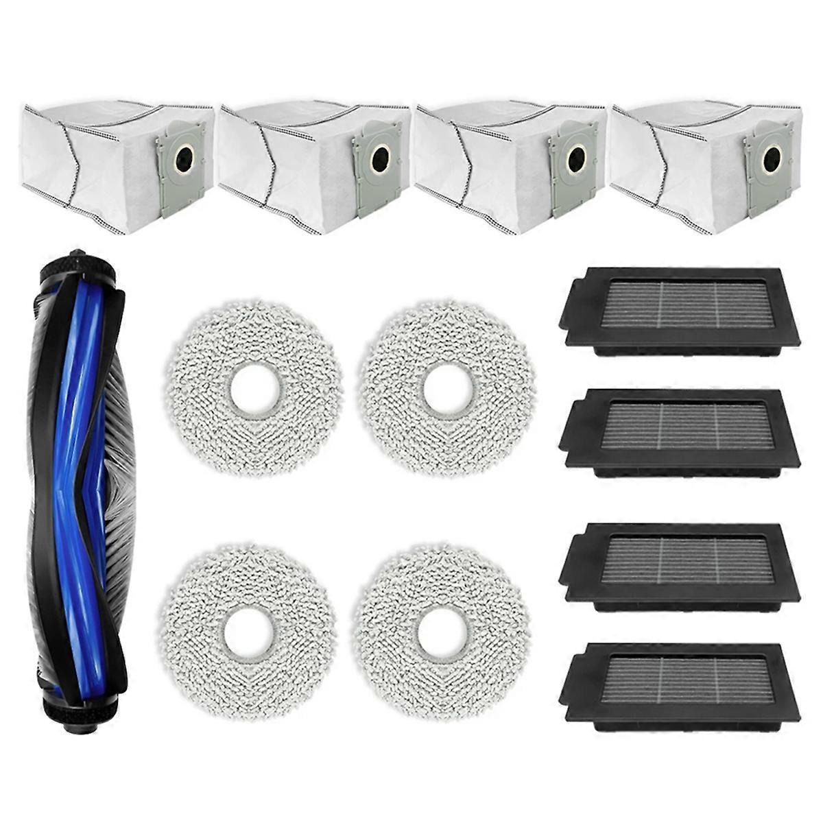 Kompatibel Mit Debot T50 Omni / T50 Pro Omni Staubsaugern: Ersatzteile, Hauptbürste, Hepa-filter, Reinigungstuch, Staubbeutel.