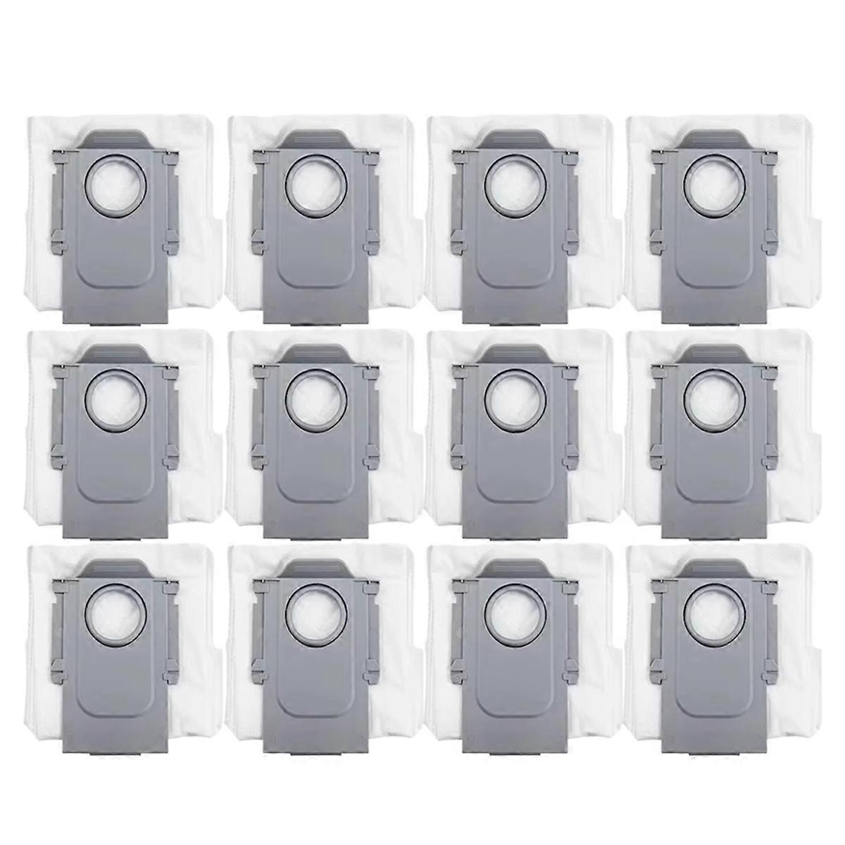 Packung Mit 12 Staubbeuteln Für Die Saugroboter S7 Maxv Ultra Und S7 Pro Ultra, Große 3,6-liter-einwegbeutel