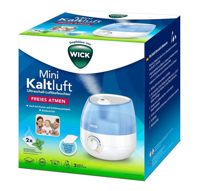 Wick ULTRASCHALL-LUFTBEFEUCHTER (WUL525E4 WS/BLAU)