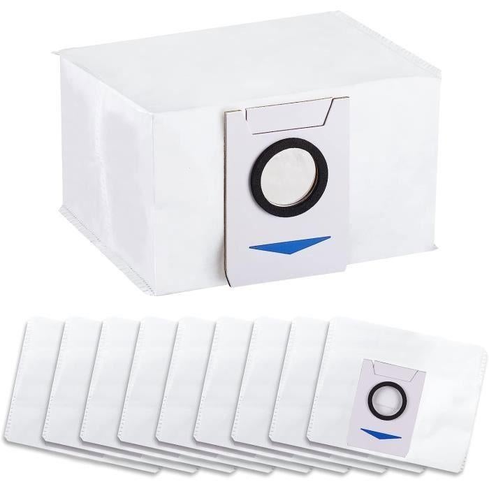 10er-pack Beutel Für Ecovacs Deebot X1 Omni / X1 E Omni / T20 Omni Staubsauger, Großes Fassungsvermögen Von 3 Litern