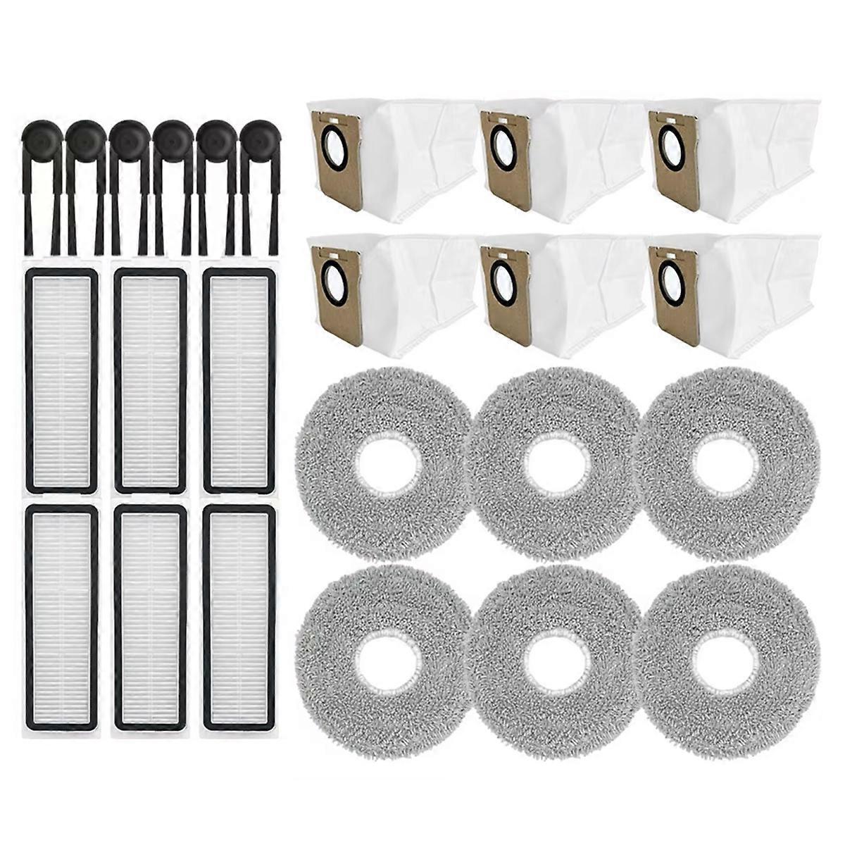 24-teiliges Set Für Den Staubsauger M40s / Ov31cn: Seitenbürste, Hepa-filter, Reinigungstuch Und Staubbeutel.