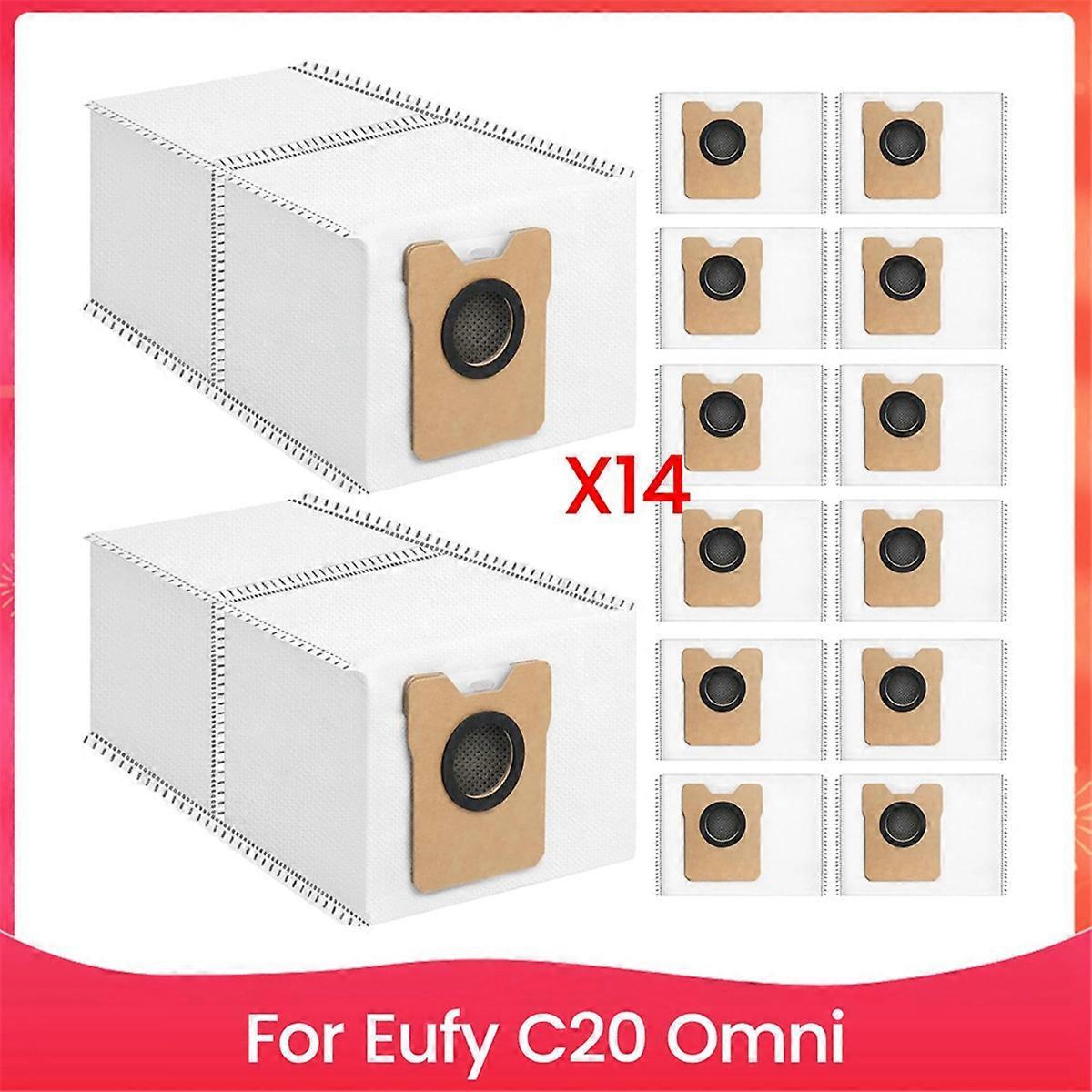 Packung Mit 14 Staubbeuteln Für Den Eufy C20 Omni Saugroboter