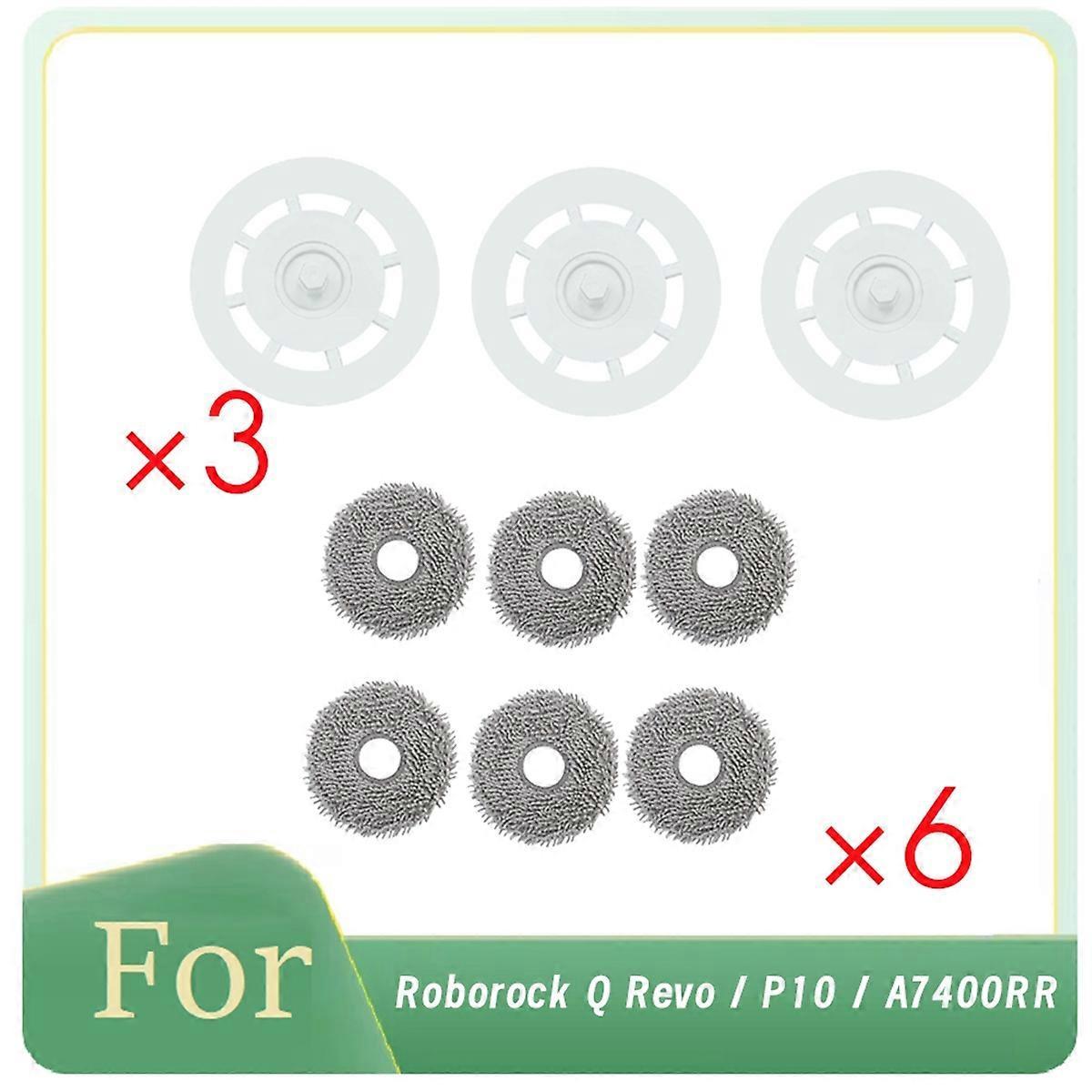 Set Mit 9 Ersatzteilen Für Den Saugroboter Q / P10 / A7400rr (reinigungspads).