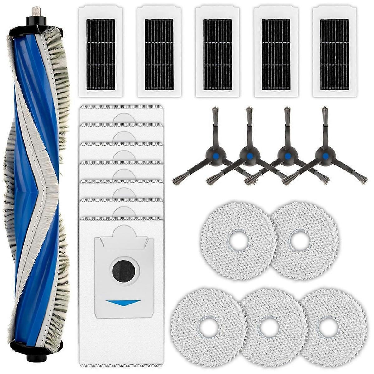 Zubehör, Das Mit Den Staubsaugern X5 Omni/x5 Pro Omni Kompatibel Ist: Hauptseitenbürsten, Hepa-filter, Reinigungstücher, Staubbeutel.