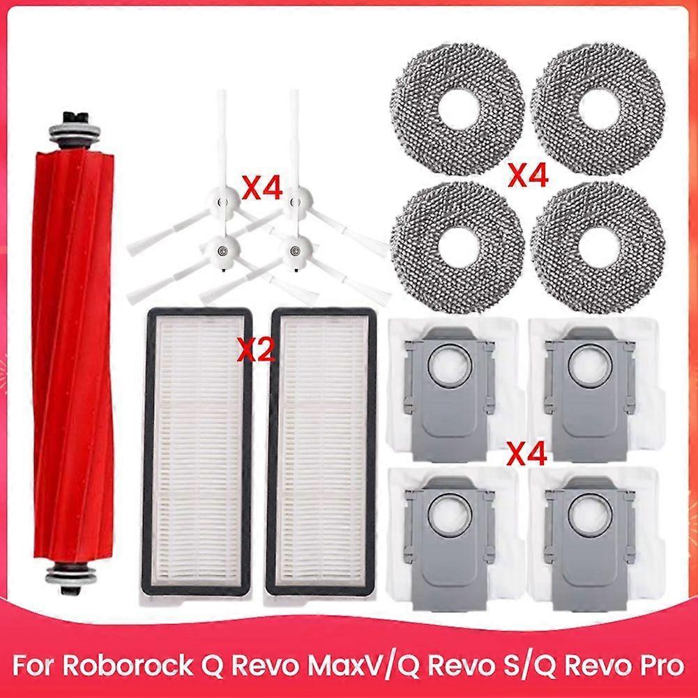 Ersatzteile Für Q Maxv/qs/q Pro: Hauptbürste, Staubbeutel, Hepa-filter, Reinigungstücher