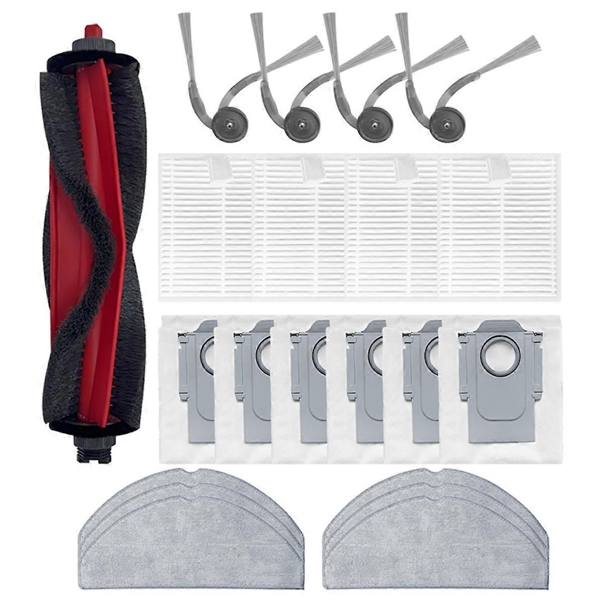 Set Aus 21 Teilen, Kompatibel Mit Den Saugrobotern Q7tf/q7tf+: Hauptbürste, Hepa-filter Und Reinigungstuch.