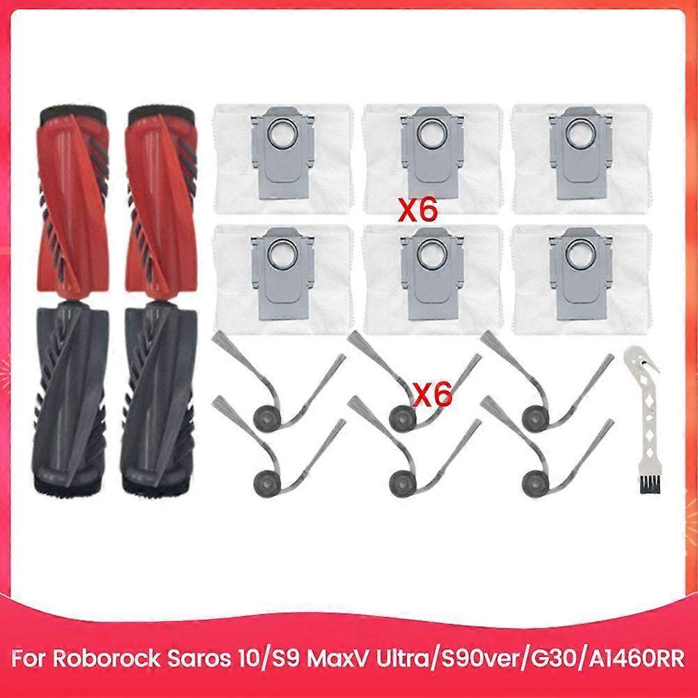 Kompatibel Mit Roborock Saros 10/s9 Maxv – Ersatzteile – Hauptbürste – Staubbeutel