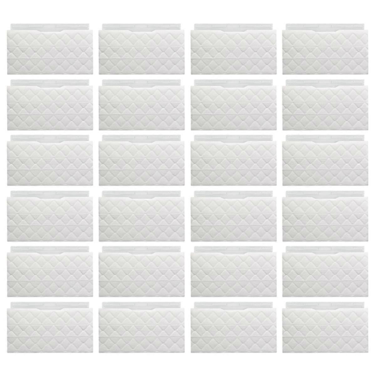 Packung Mit 24 Ersatzreinigungstüchern Für Vacmop Staubsauger, Kompatibel Mit Den Modellen Vm252, Vm200, Vm190, Vm250 Und Vm251. Einwegtücher.