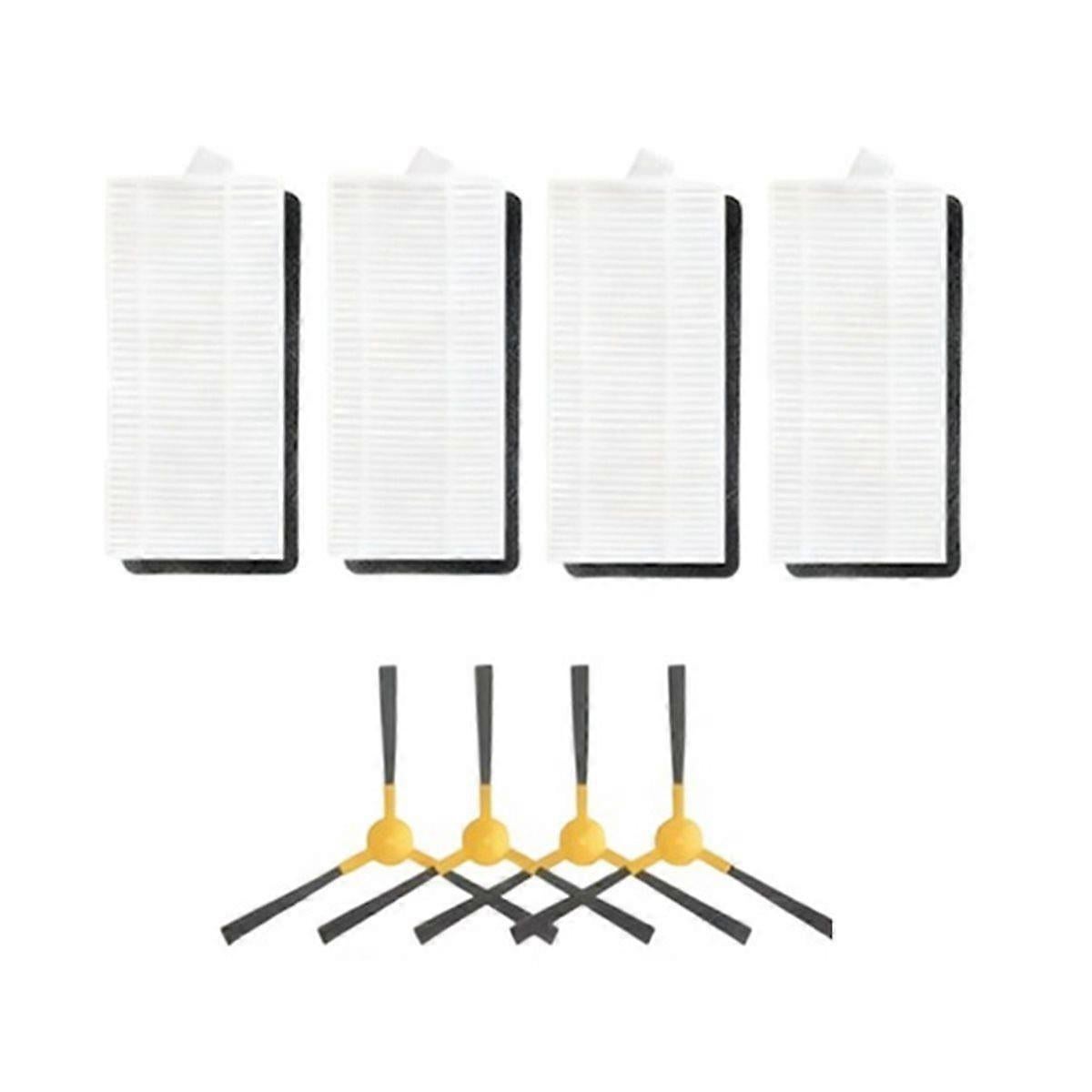 Set Mit 8 Zubehörteilen Für Garlyn -800 Max / -800 Pro Max Kehrmaschinen: Seitenbürstenfilter