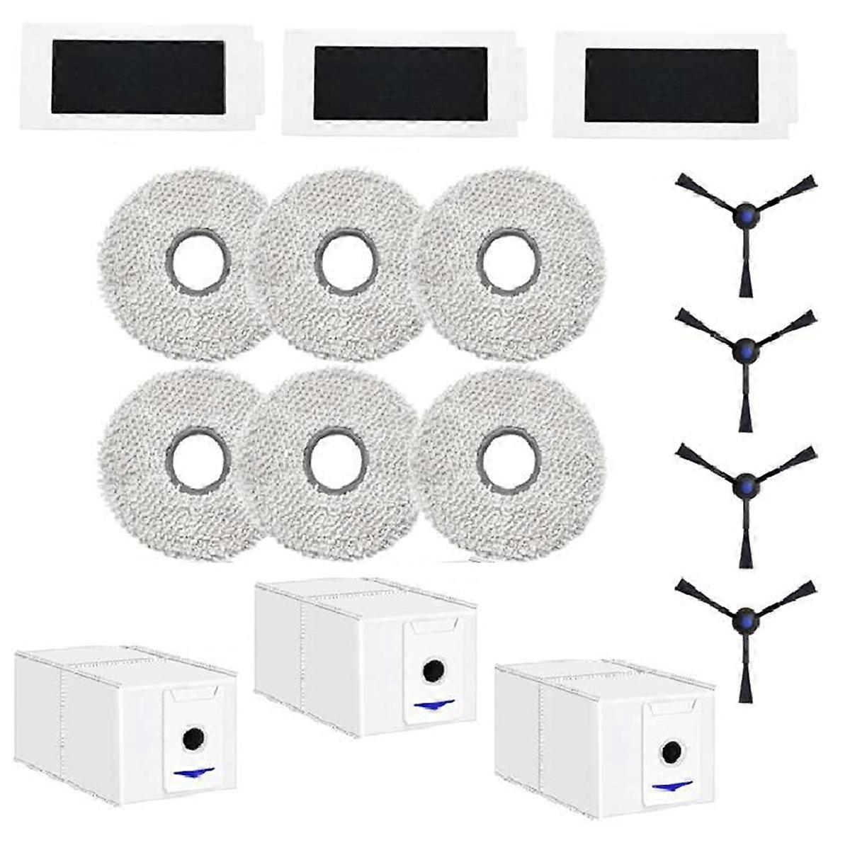 Zubehör Für Den Omni T30 Pro Saugroboter: Filter, Tücher, Seitenbürsten, Staubbeutel, Reinigungsbürste