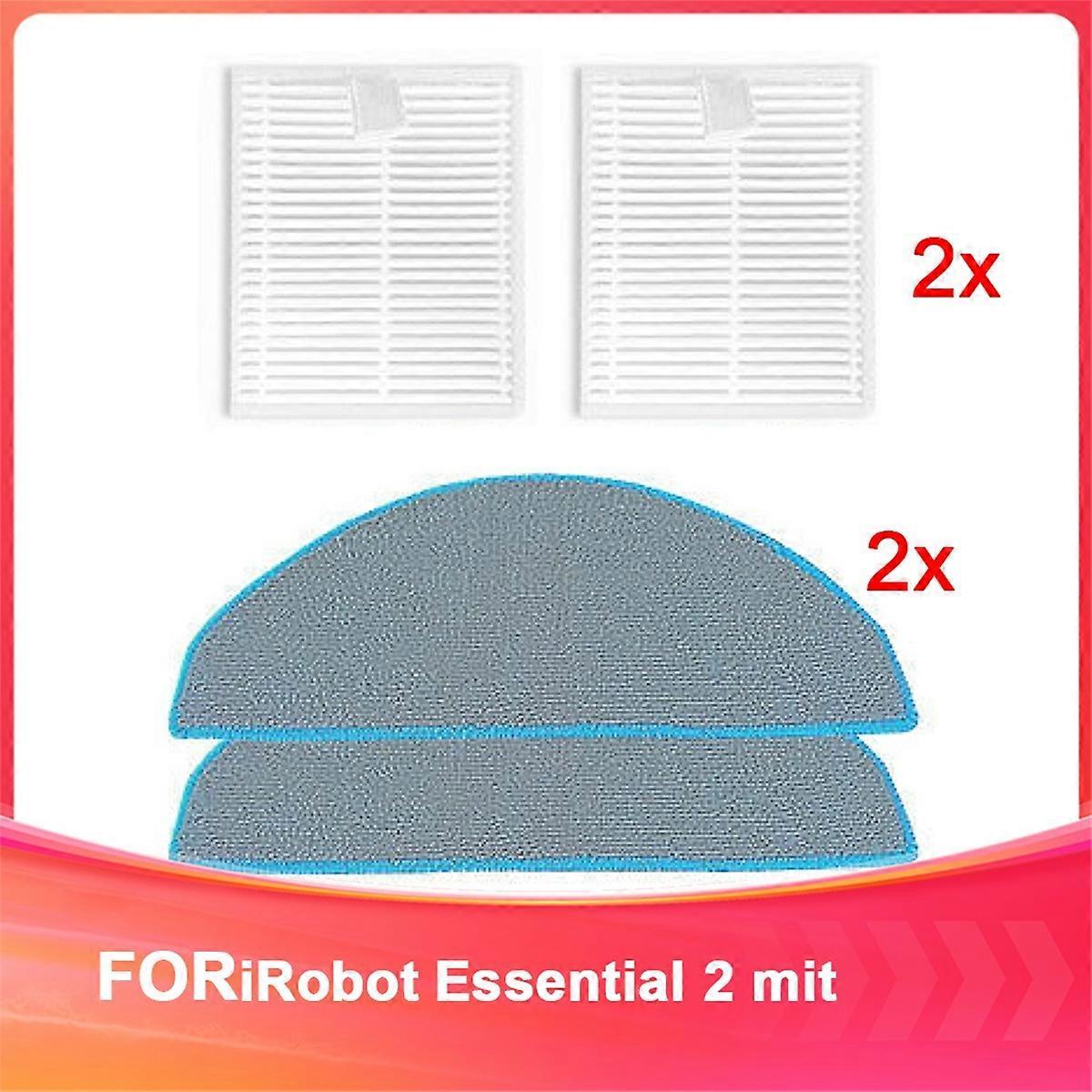 Kompatibel Mit Staubsaugerzubehör: Essential 2 Mit Ersatzfiltertuch. Staubsauger-verbrauchsmaterialien.