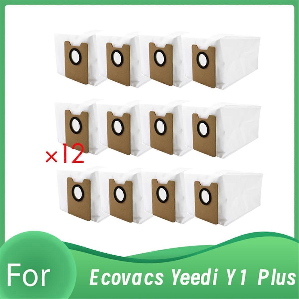 Packung Mit 12 Staubbeuteln Für Den Ecovacs Yeedi Y1 Plus Staubsauger