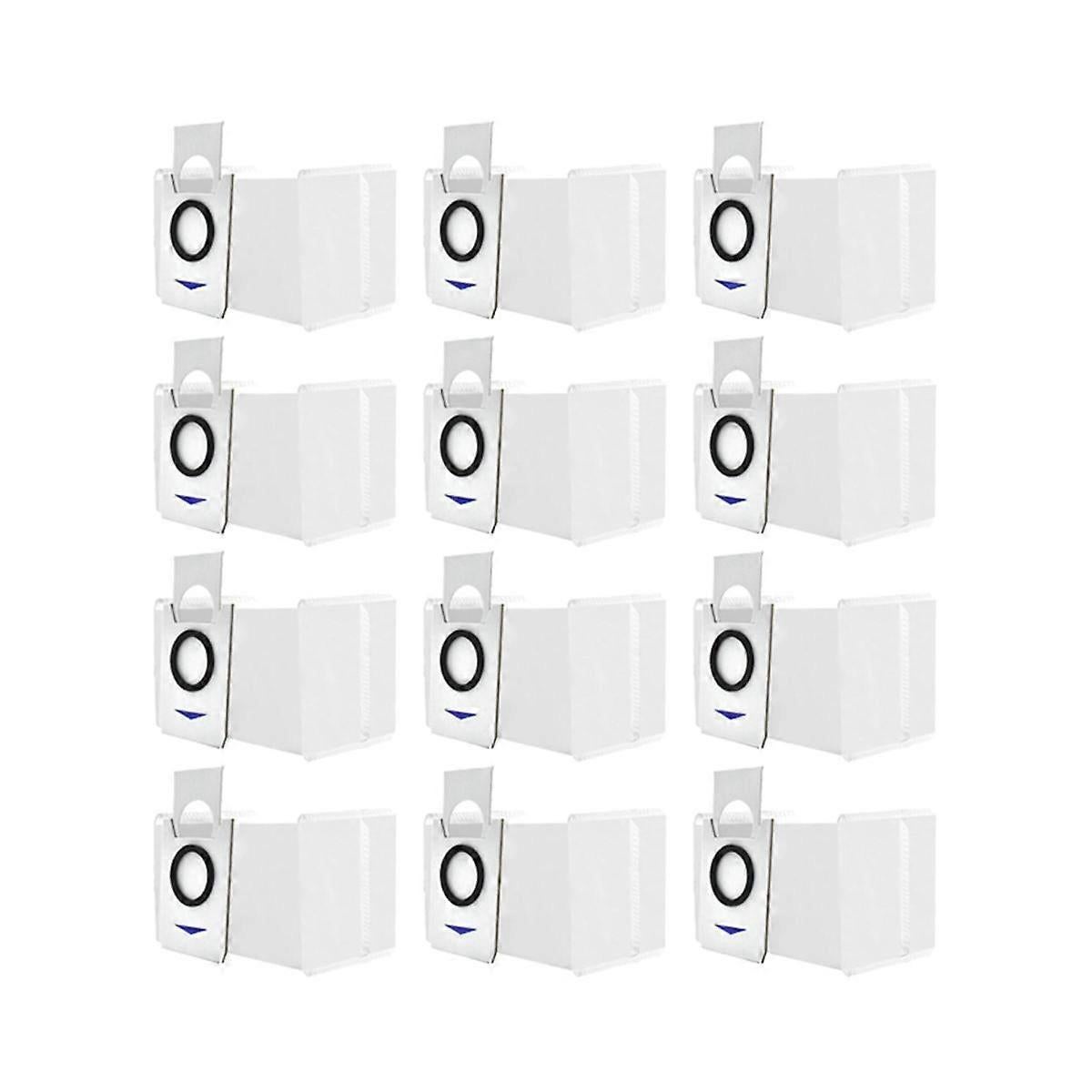 Packung Mit 12 Staubbeuteln, Kompatibel Mit Den Saugrobotern Deebot X1/x1 Omni/t10 Turbo/t10 Omni/t20 Pro/t20 Omni/t20