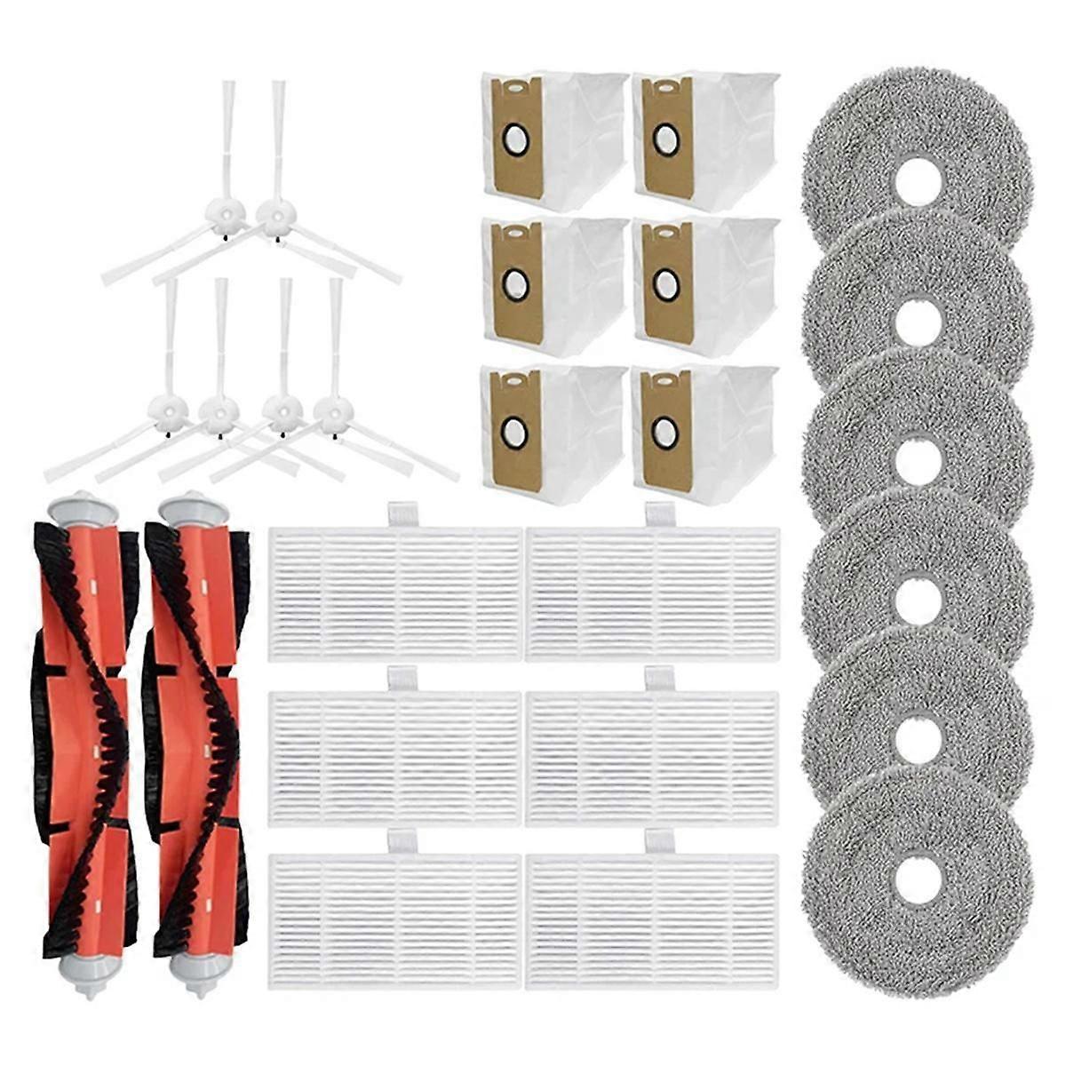 Hepa-filter Für Seitenbürste Und Reinigungstücher, Kompatibel Mit Ersatzteilen Für Staubsauger W2 / S60 / Aicle Ins-200