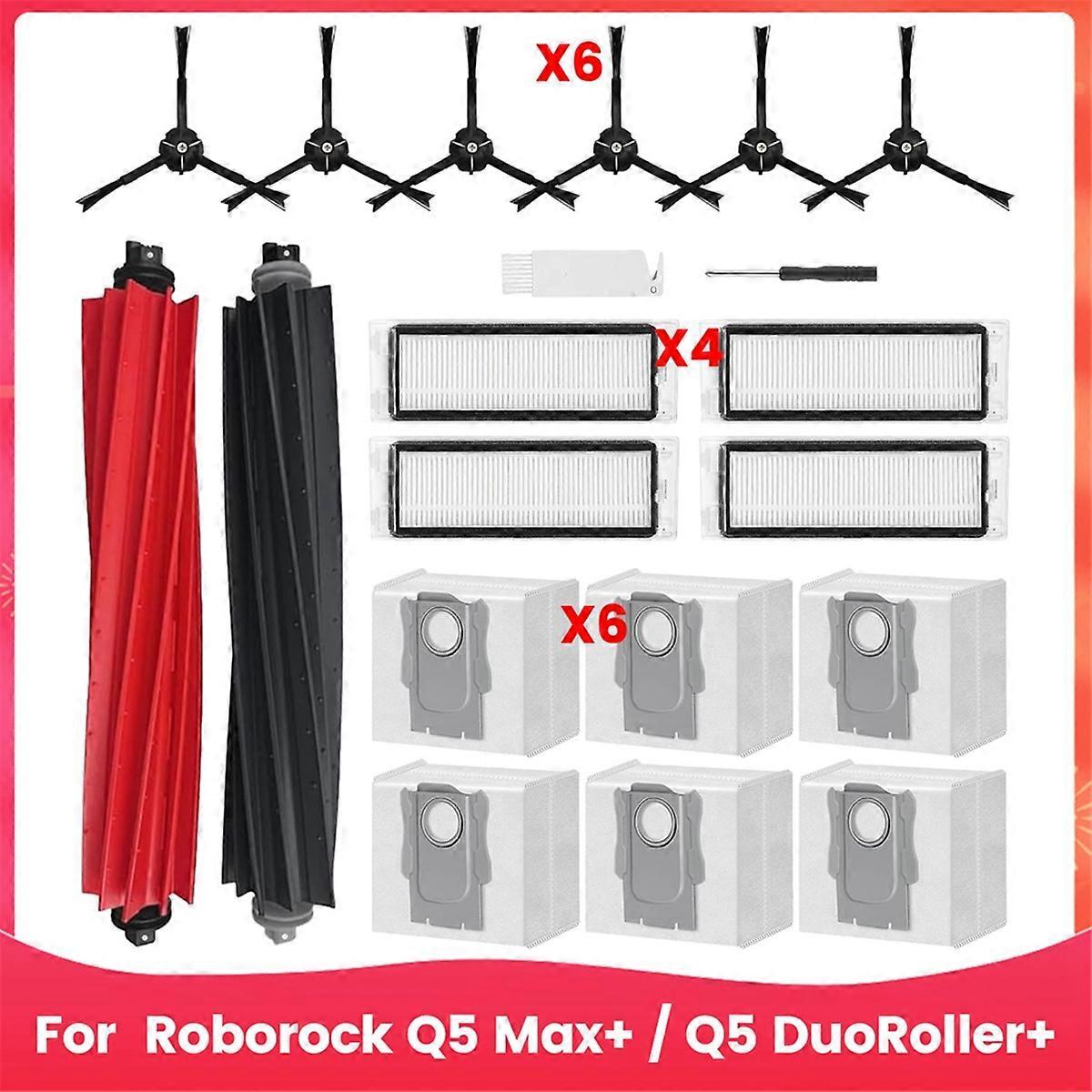 Ersatzteile Kompatibel Mit Dem Zubehörset Für Die Saugroboter Q5 Max+ / Q5 Duoroller+