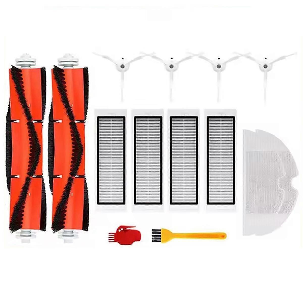 Ersatzteile Für Hauptbürste, Seitenbürste Und Filter, Kompatibel Mit Den Modellen E25, E4, S5, S6, E20, E35, C10, S50, S51 Und Mi