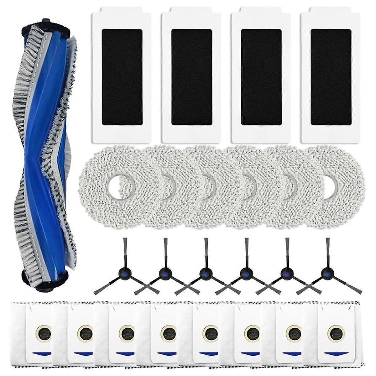 Ersatzteile Kompatibel Mit Den Staubsaugern T30 Pro Omni / T30 Max / T30 / Ddx14: Hauptseitenbürste, Hepa-filter, Wischmopp