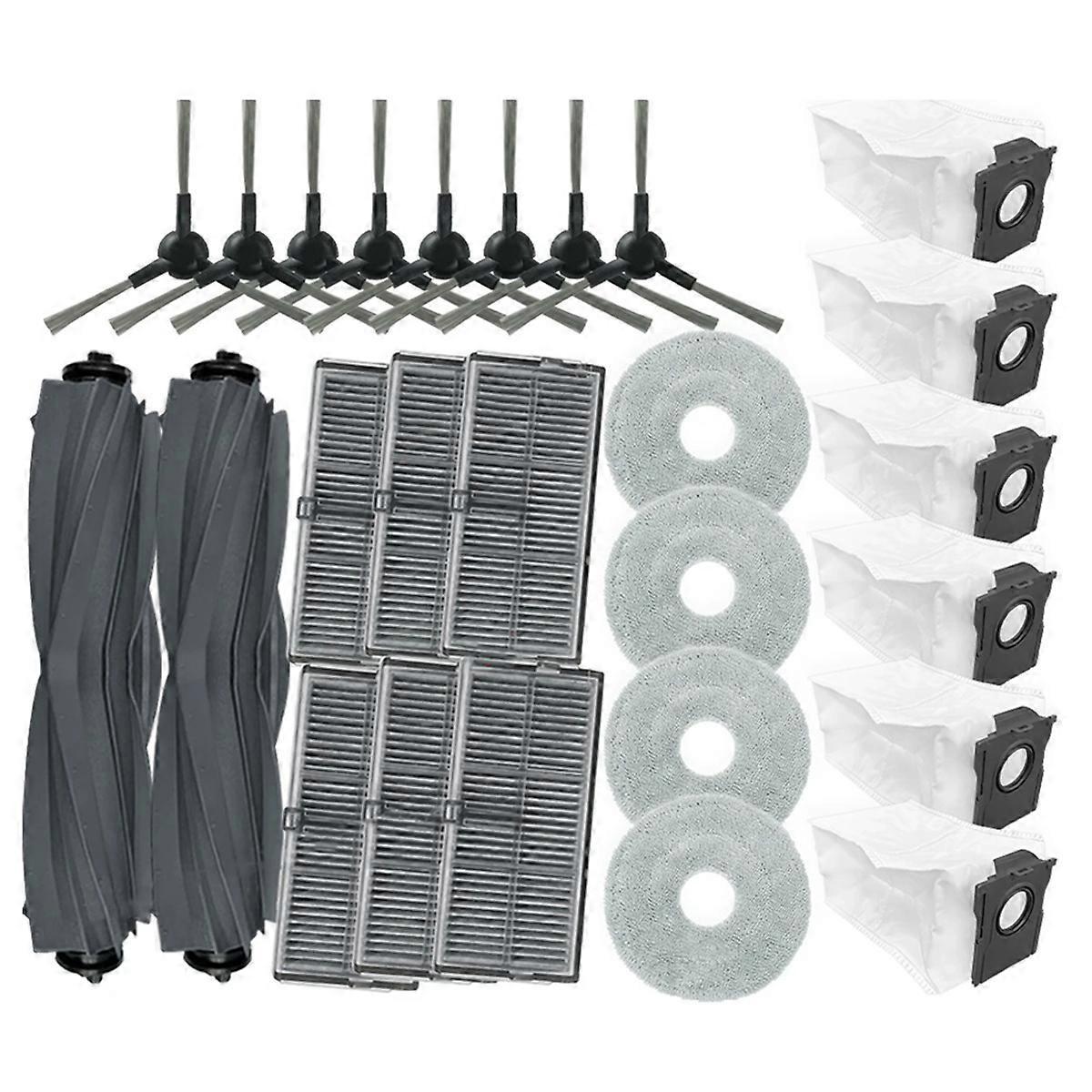 Ersatzteile Für Die Staubsauger L10s Ultra Gen 2 Und L30s Ultra: Hauptwalze, Seitenbürste, Hepa-filter, Reinigungstuch Und Staubbeutel