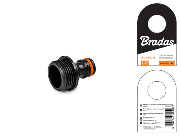 Bradas ECO-PWB2184 GZ 1/2 Hahn-Schraubverschluss