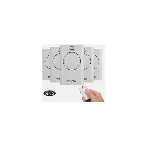 4-kanal-fernbedienung (868 Mhz) – Rolling Code – 3v-netzteil Mit Cr2032-batterien – 5er-pack Fernbedienungen Für Motoren