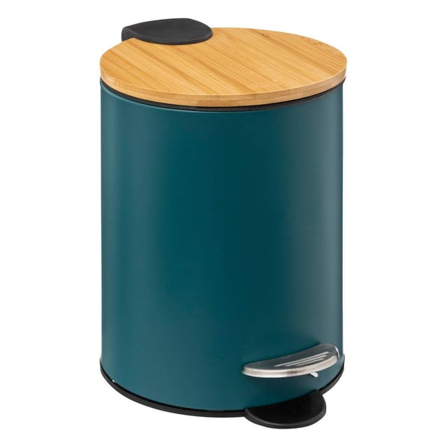 5five Simply Smart - Soft close 3l modern color mülleimer petrolblau - 5five