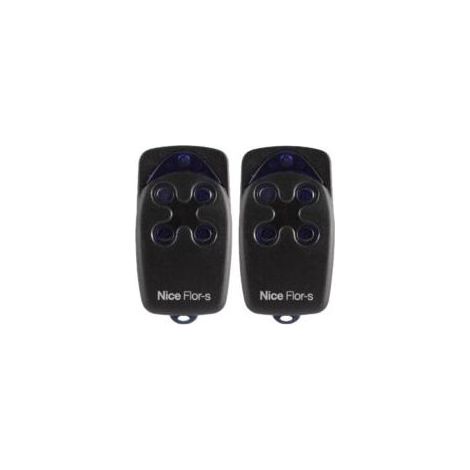 Nice Flo4r-s 433,92 Mhz Fernbedienung – 4-kanal-wandsender – Einfache Programmierung – Motorkompatibel