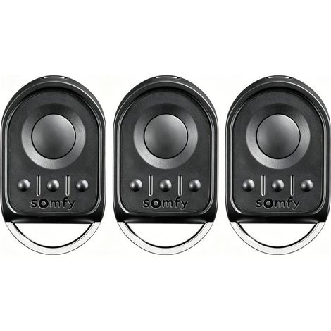 Keygo Rts 4-kanal-fernbedienung – Wandsender Für Motorisierte Systeme – Kompatibel Mit Rts-motoren – 3er-pack