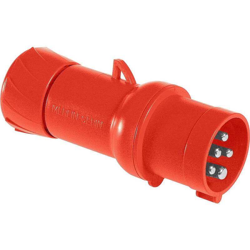 [neuwertig] B-ware Schneider Electric Cee Stecker 32a 415v Pkx32m435 Ip44 Schneid-klemm Anschluss